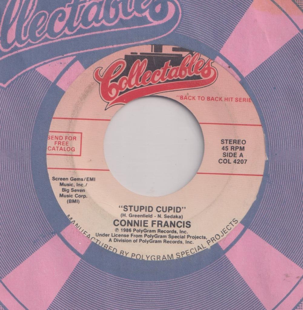 Connie Francis – Stupid cupid / My happiness – Single, Ophalen of Verzenden, Gebruikt, Pop