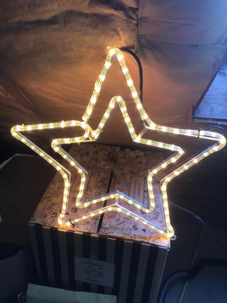 Lichtbuis met ster, Ophalen, Gebruikt