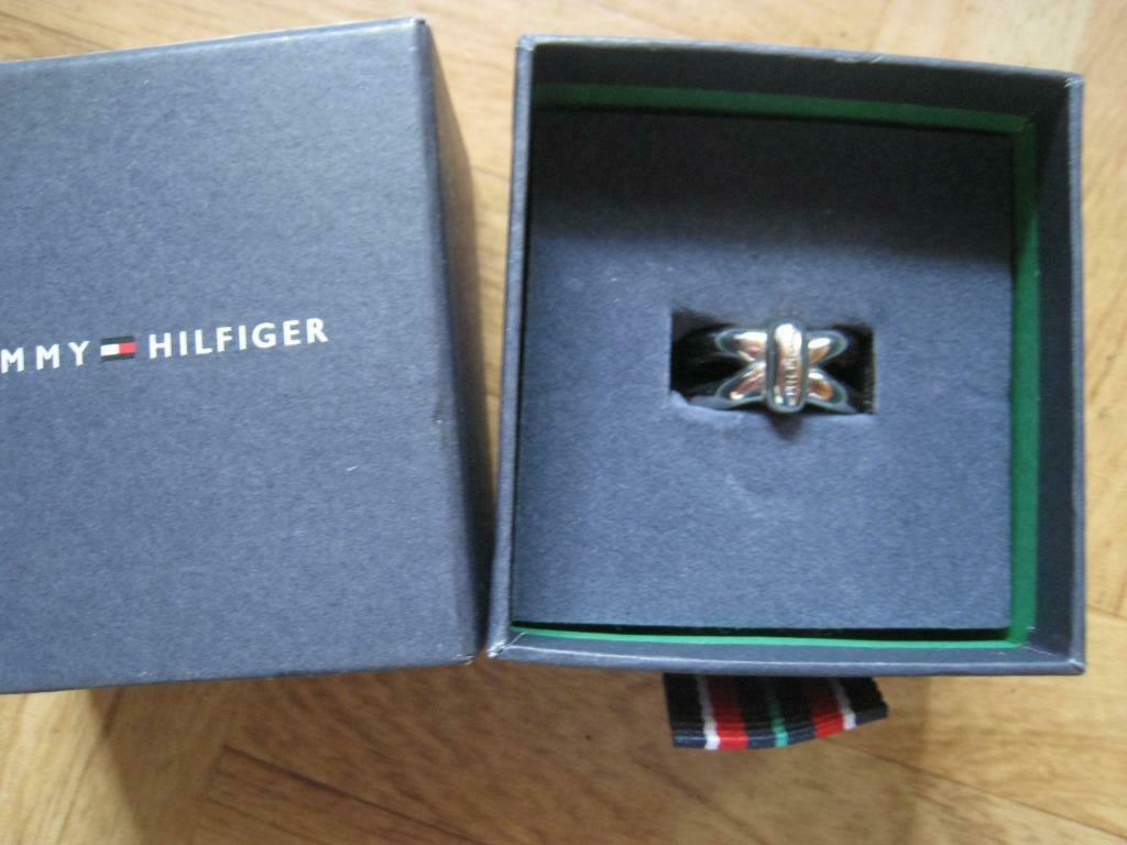 Bijou bague Tommy Hilfiger, Bijoux, Sacs & Beauté, Enlèvement ou Envoi, Argent, Bague