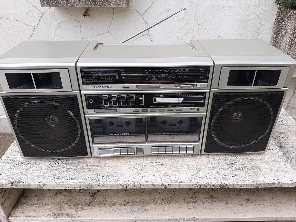 Boombox modulaire 2200 REALISTIC for TANDY  type 14- 9093, Ophalen of Verzenden, Zo goed als nieuw