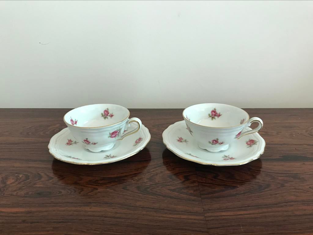 Set van 2 mokka / espresso kopjes Bavaria Marie Luise, Antiek en Kunst, Ophalen of Verzenden