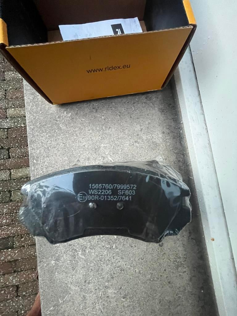 Remblokken RIDEX voor Kia Venga (nieuwe ), Ophalen of Verzenden, Kia