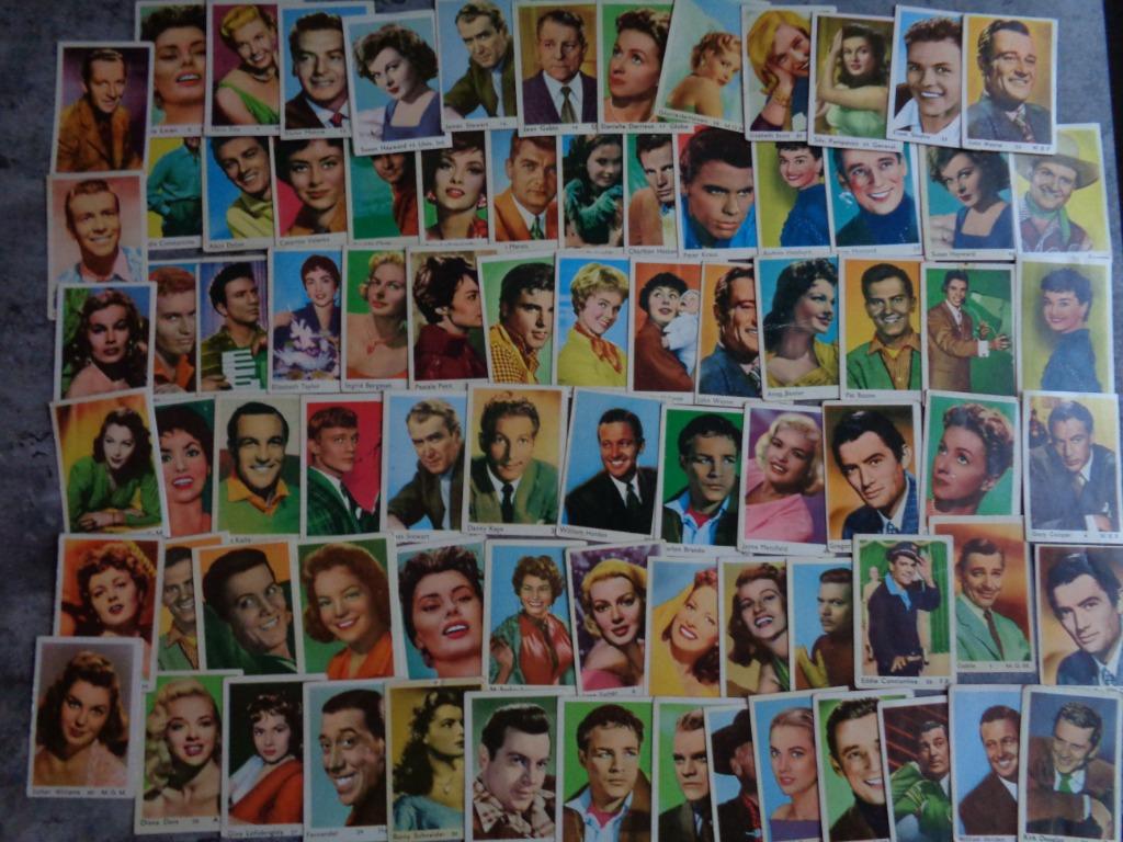 MAPLE  LEAF GUM MONTY PICTURES TIRAGES 81X SÉRIE 60S ME, Envoi
