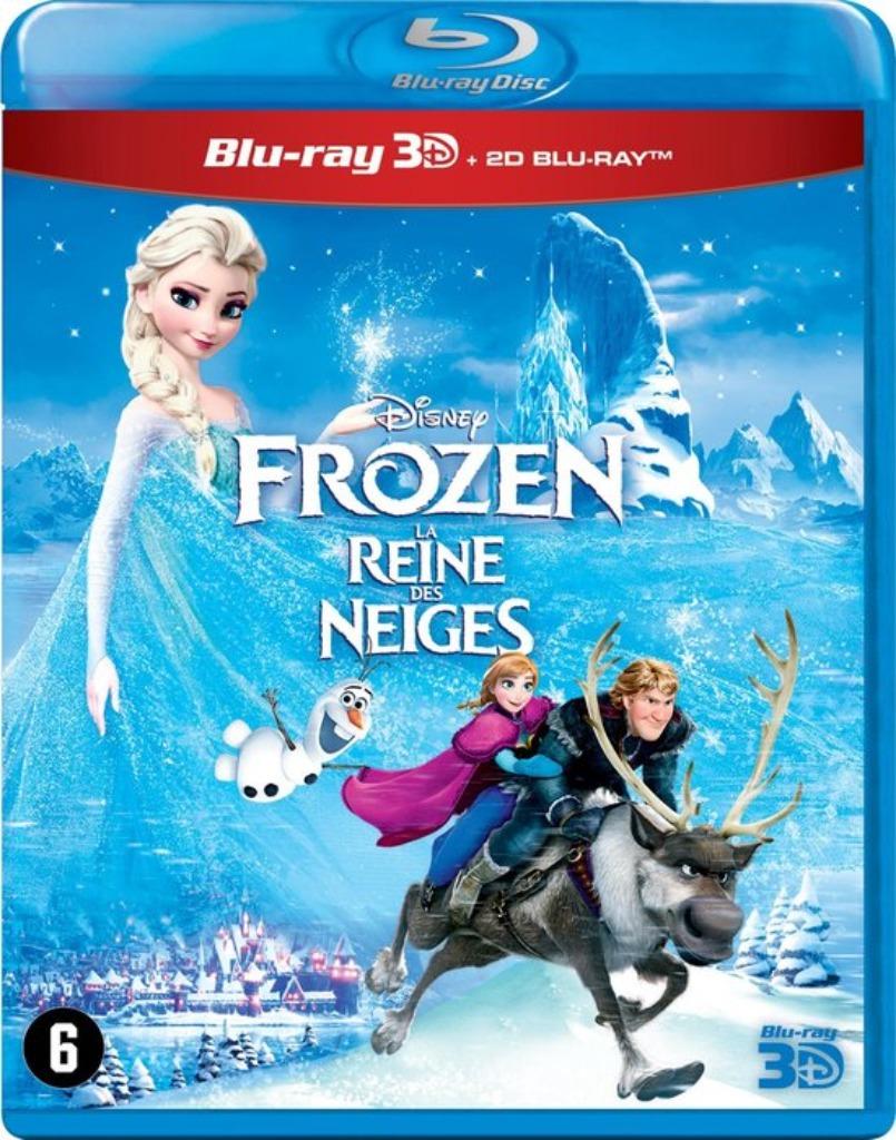 Frozen 3D bluray, CD & DVD, Blu-ray, Enlèvement ou Envoi, Comme neuf, Enfants et Jeunesse