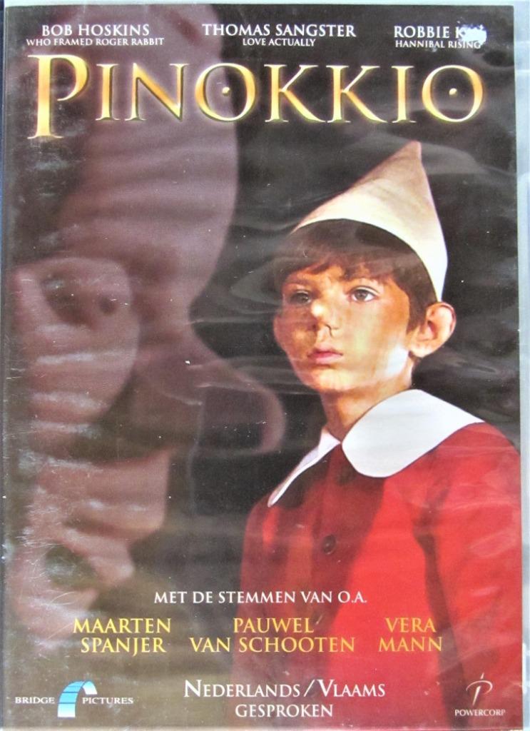 DVD ACTIE- PINOKKIO, Alle leeftijden, Ophalen of Verzenden, Zo goed als nieuw, Actiekomedie