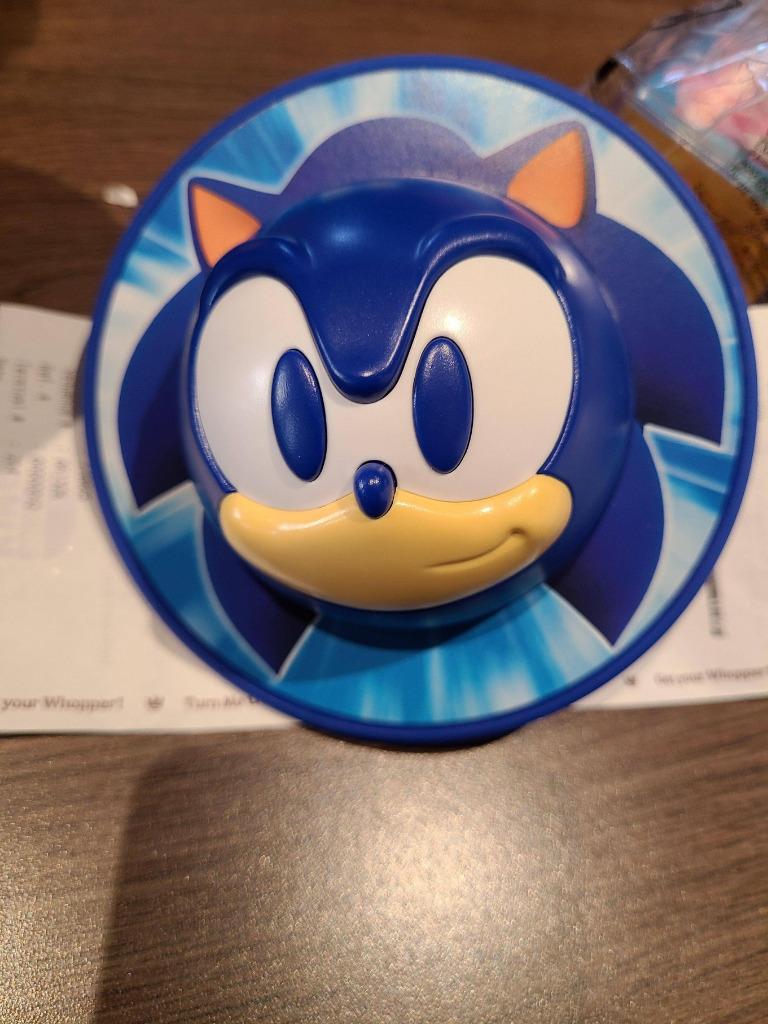 ❗Objet de collection Sonic the Hedgehog Burger King + McDo, Envoi, Utilisé, Ustensile