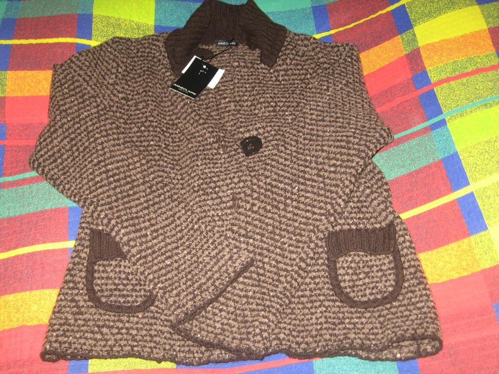 nouveau gilet pour femme taille 50 de couleur brun, Neuf, Taille 46/48 (XL) ou plus grande, Enlèvement ou Envoi, Brun