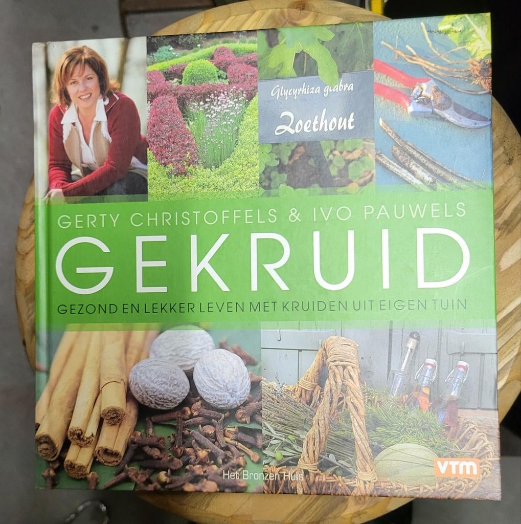 Boek Kruiden Gerty Christoffels, Boeken, Wonen en Tuinieren, Zo goed als nieuw, Ophalen of Verzenden