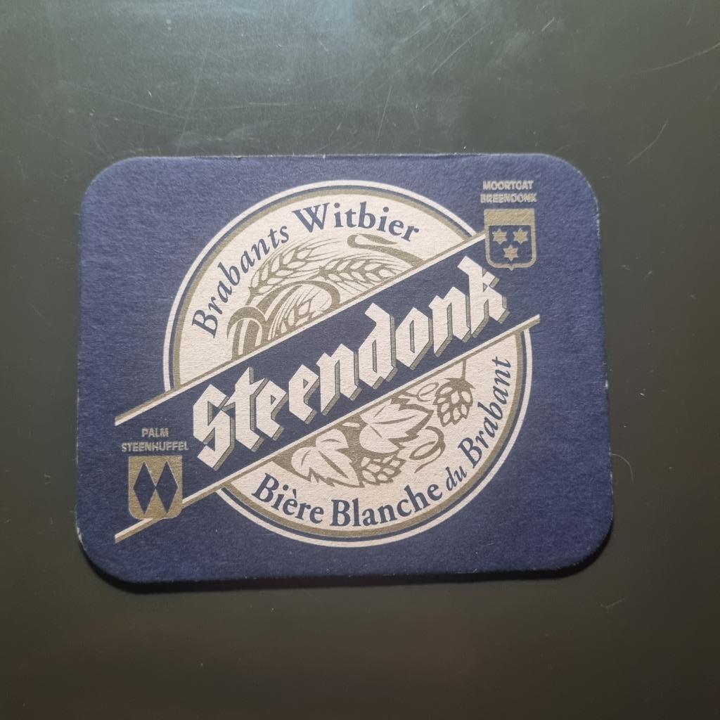 Sous Bock Steendonk (modèle 3), Enlèvement ou Envoi, Utilisé, Sous-bock, Autres marques