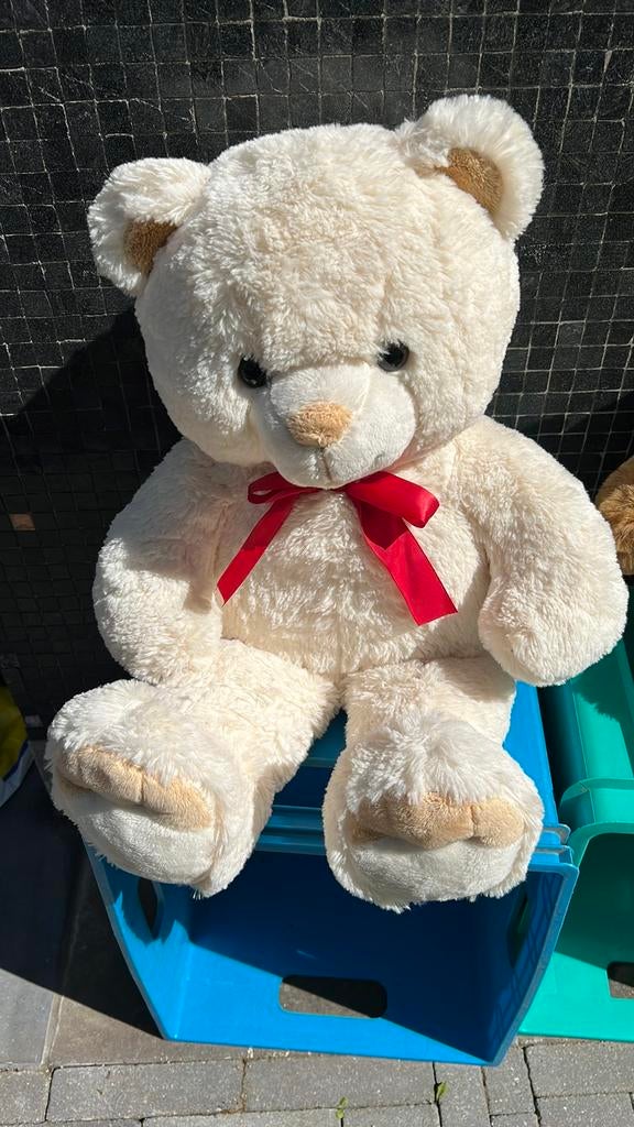 Witte teddybeer, Enlèvement, Comme neuf