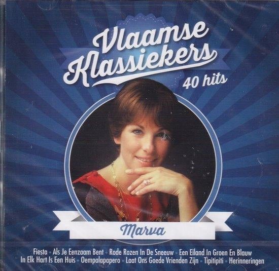 569 - VLAAMSE KLASSIEKERS - MARVA - 2CD - NIEUW, Envoi, Neuf, dans son emballage, Pop