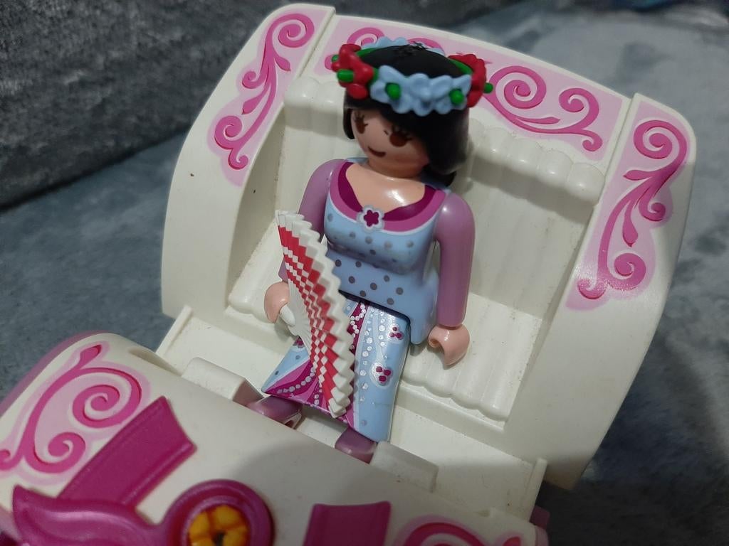 Playmobil  -  pegasus avec la calèche, Enlèvement ou Envoi, Comme neuf