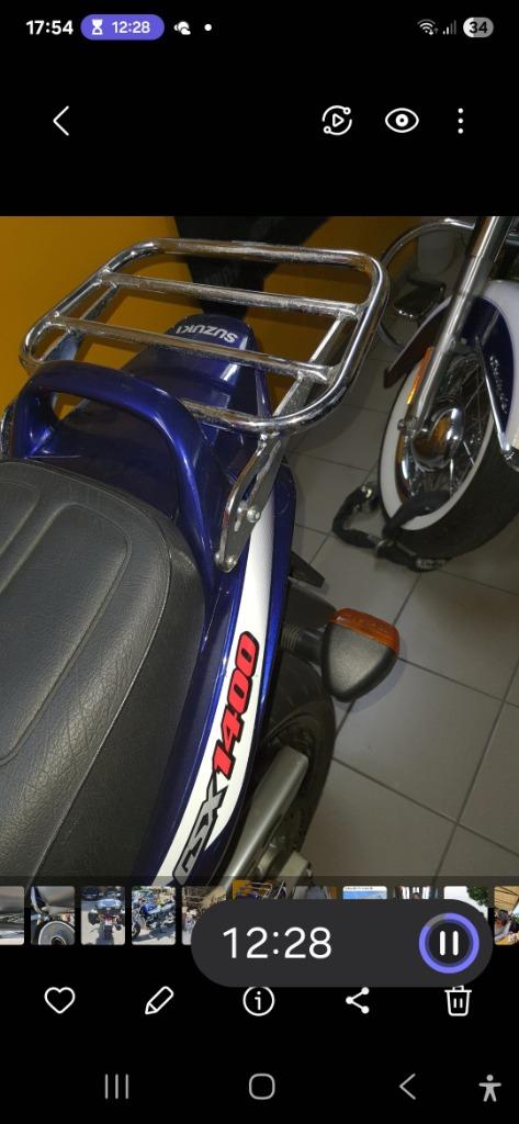 RENTEC pakkethouder voor SUZUKI GSX 1400., Motoren, Ophalen, Nieuw
