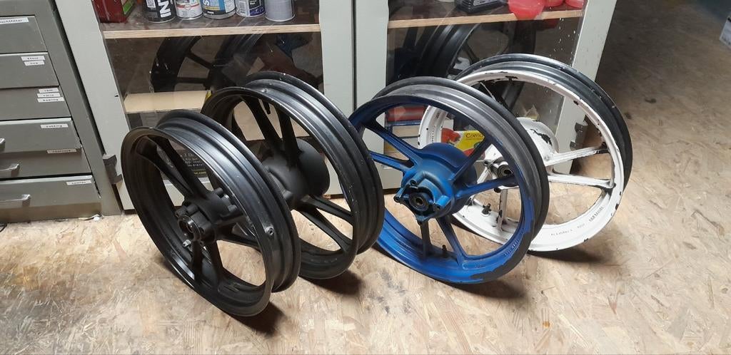 Rg500 wielen, Motoren, Ophalen