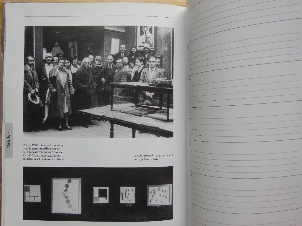 Piet Mondriaan / Mondriaan Logboek 1994 Atrium, Boeken, Ophalen of Verzenden, Gelezen, Schilder- en Tekenkunst