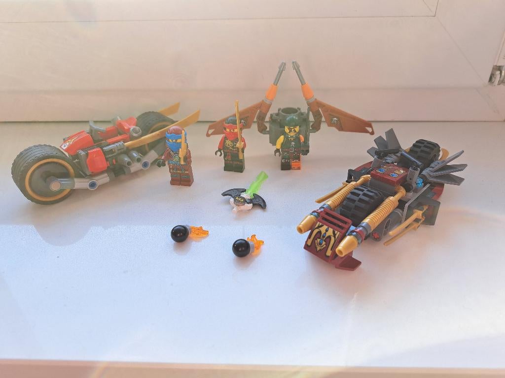 Lego 70600 - Ninja motorachtervolging, Ophalen of Verzenden, Gebruikt, Complete set, Lego