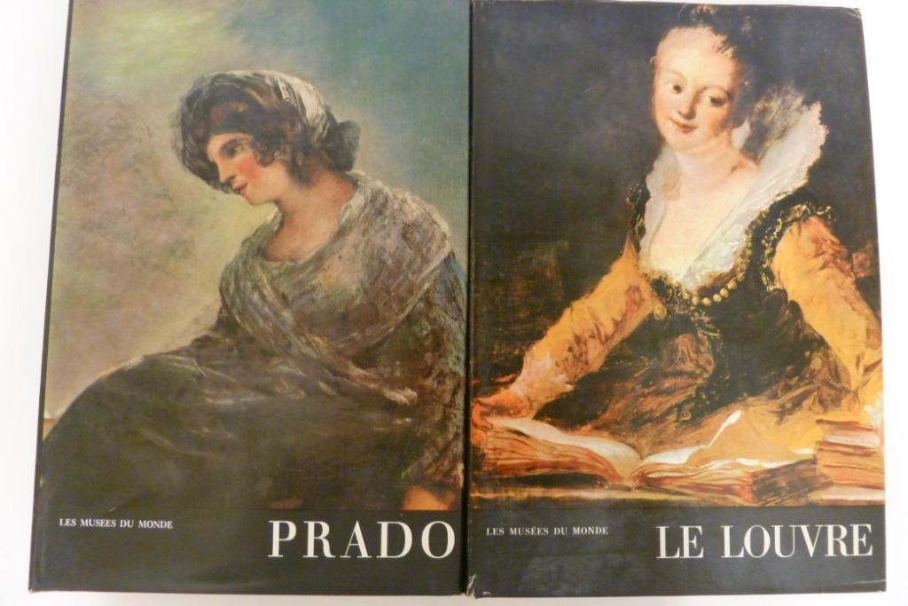 2 Livres Artis Série Musées du Monde : PRADO / LOUVRE, Enlèvement, Comme neuf, ARTIS, Album d'images