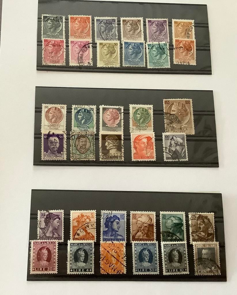 Timbres Italie, Enlèvement ou Envoi