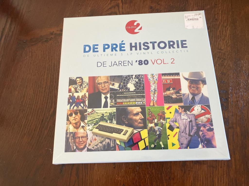 De pré historie - de jaren ‘80 vol 2 ( de ultieme 5lp ), Cd's en Dvd's, Ophalen of Verzenden, Nieuw in verpakking, Pop, Boxset