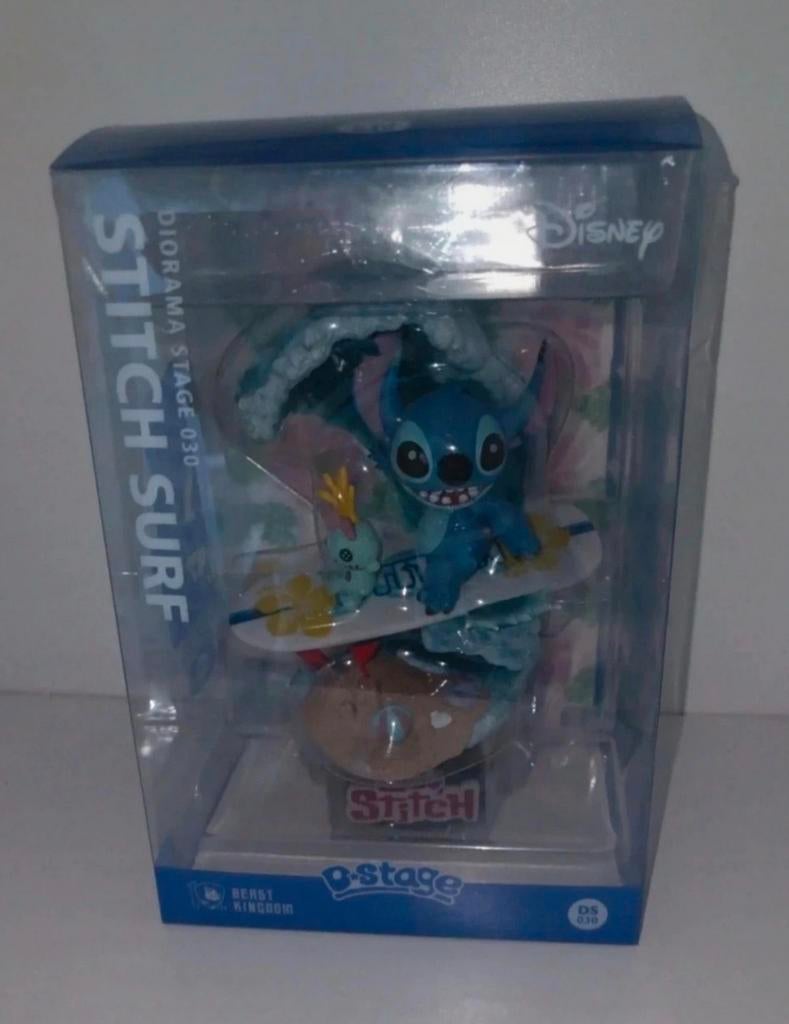 Figurine Stitch d stage diorama 30 disney