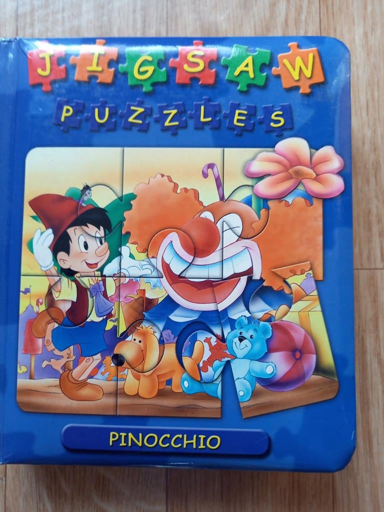 PINOCCIO PUZZELS IN BOEK, Ophalen of Verzenden