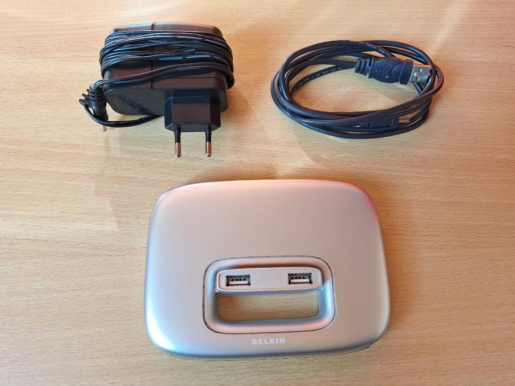 USB Hub met voeding, Computers en Software, Dockingstations, Ophalen of Verzenden, Zo goed als nieuw, USB-hub