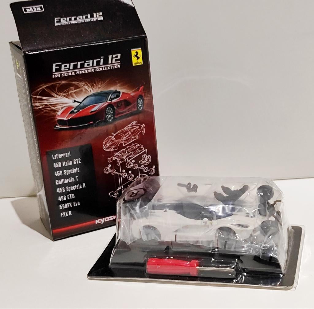 Kyosho 1/64 Ferrari La Ferrari Wit OVP, Enlèvement ou Envoi
