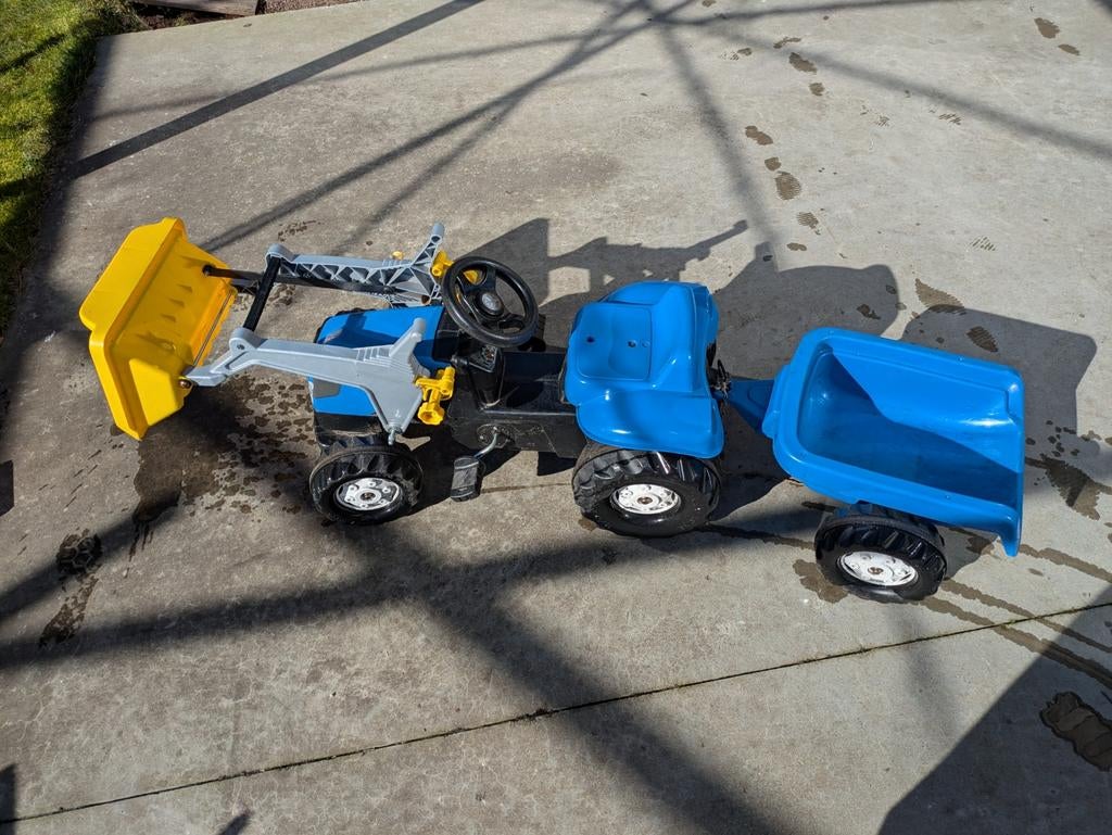 Traptractor Rolly Toys, Ophalen