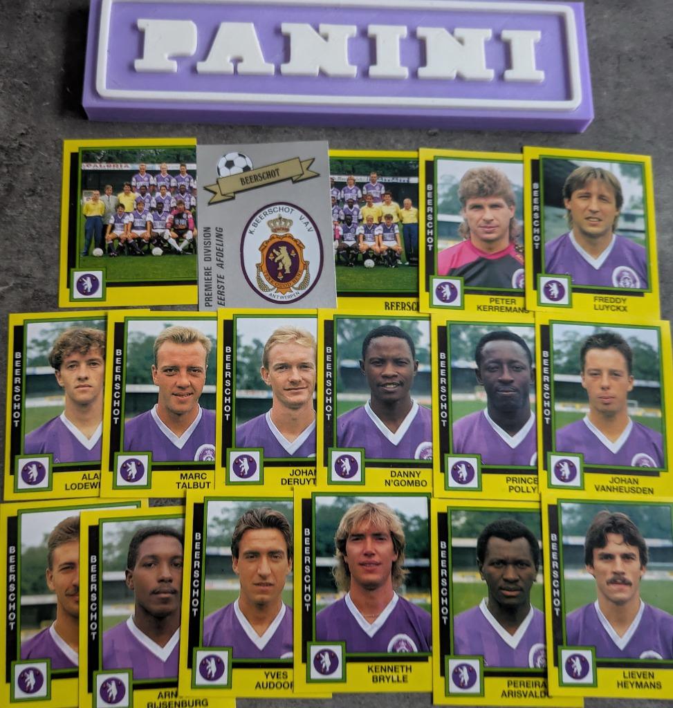 PANINI FOOTBALL 91 BEERSCHOT  17 STICKERS 1991, Verzenden, Nieuw