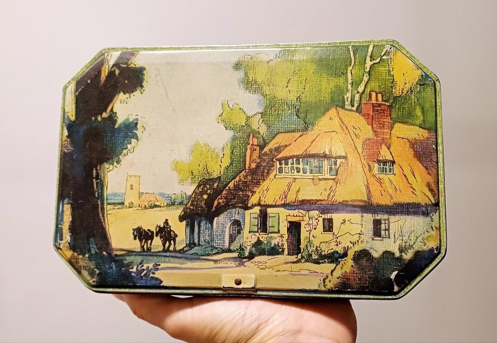 Blikken doos Victoria, Verzamelen, Ophalen of Verzenden