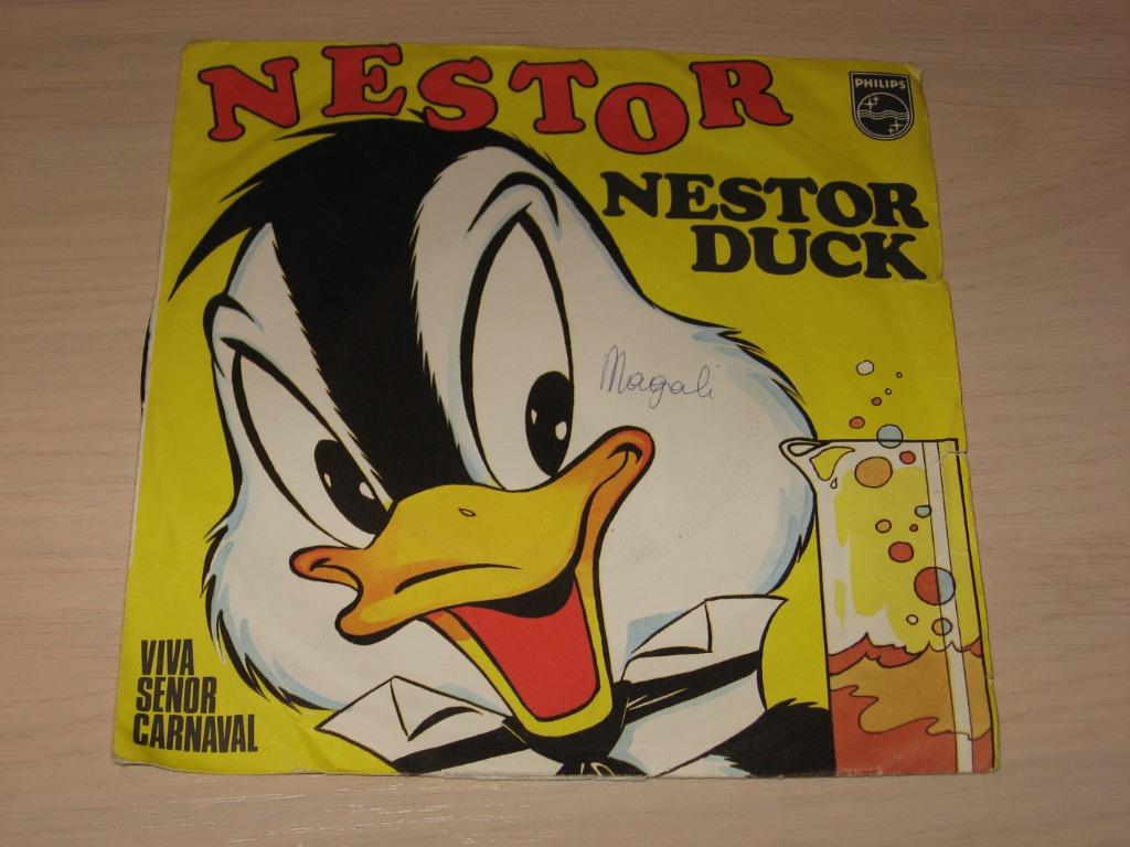 Disque vinyl 45 tours nestor Duck / Viva Senor Carnaval, CD & DVD, Vinyles | Enfants & Jeunesse, Comme neuf, Musique, Enlèvement ou Envoi