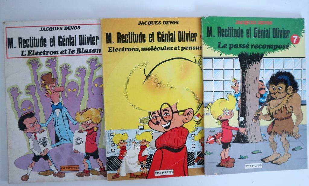 Génial Olivier 7. 8 et 9 éditions originales vendu en lot!, Boeken, Stripverhalen, Ophalen of Verzenden