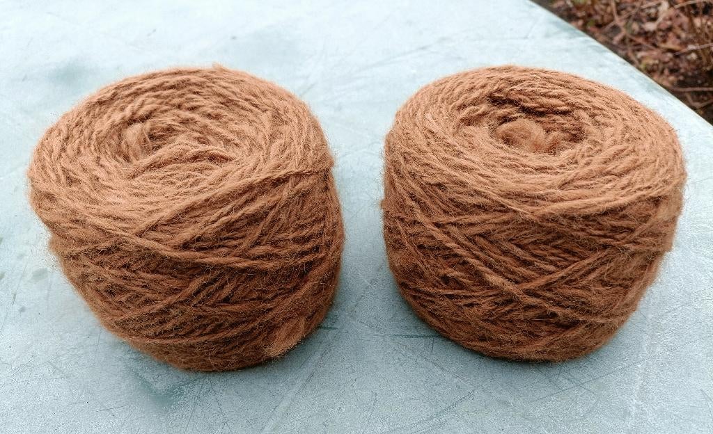 100% ALPACA getwijnd 2-draad wol garen Geen toevoeging 430gr, Ophalen of Verzenden, Nieuw, Breien of Haken, Wol of Garen