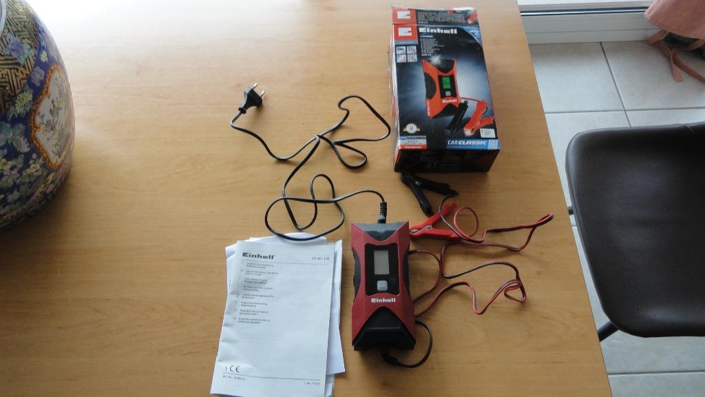 Accu lader brommer,auto einhell, Auto-onderdelen, Ophalen of Verzenden, Gebruikt