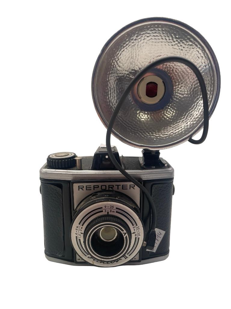 Appareil Photo Reporter Junior II avec flash Duo Luxe 1955, Enlèvement ou Envoi, Appareils photo, /, /