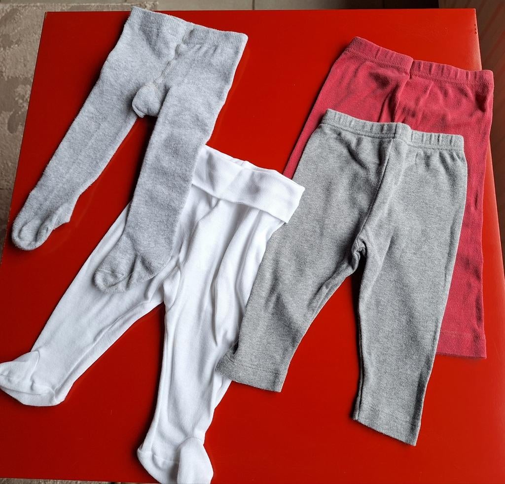 Set leggings en 1 collant van 3/6 maand merk petit bateau, Pantalon, Enlèvement ou Envoi, Comme neuf, Petit Bateau