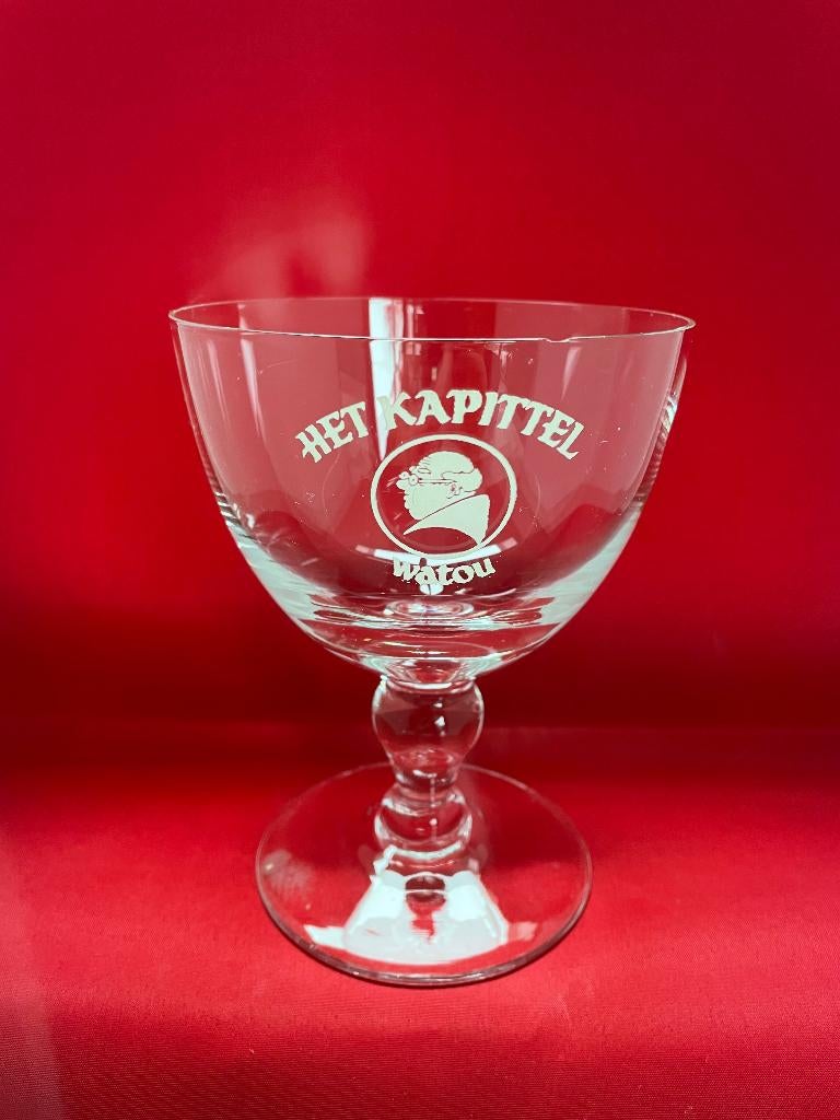 bierglas Het Kapittel Watou, Ophalen of Verzenden, Gebruikt, Glas of Glazen, Overige merken