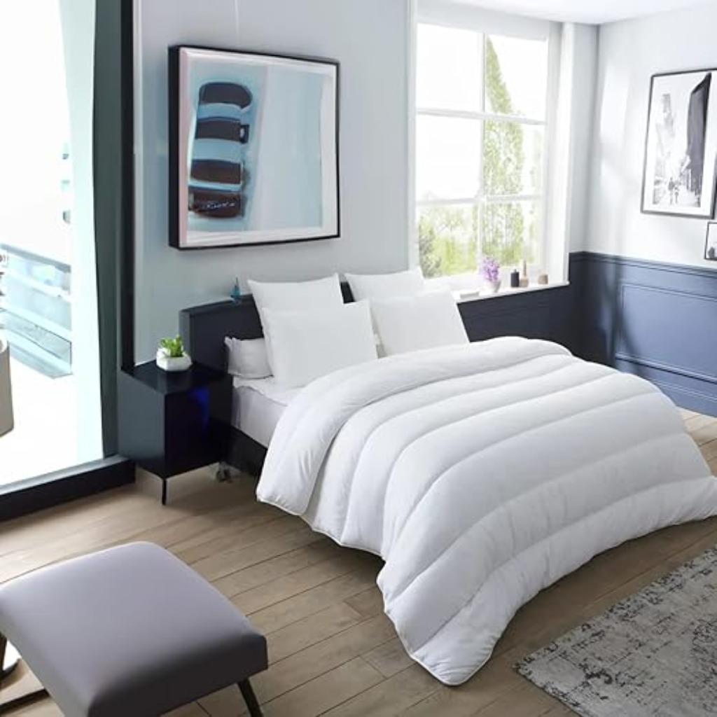 Couette | 140 x 200 cm | trempé | 100 % microfibre | Nouveau, Neuf, -, -, Une personne