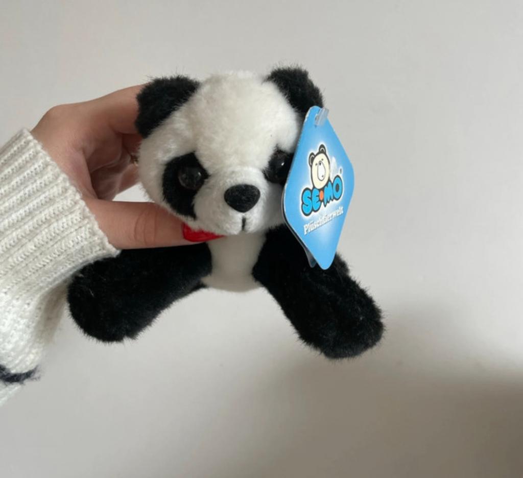 Pandabeer met kaartje semo, Kinderen en Baby's, Speelgoed | Knuffels en Pluche, Ophalen of Verzenden, Nieuw, Overige typen