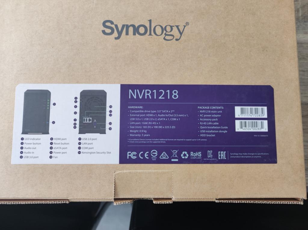 Nas camera, Ophalen, Zo goed als nieuw