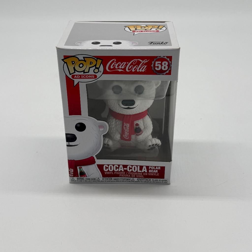 FUNKO Pop - Coca Cola Polar Bear - 58, Collections, Jouets miniatures, Enlèvement ou Envoi