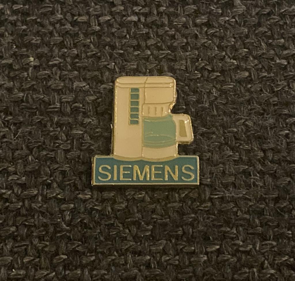 PIN - SIEMENS - KOFFIE - CAFÉ - COFFEE, Envoi, Utilisé, Marque, Insigne ou Pin's