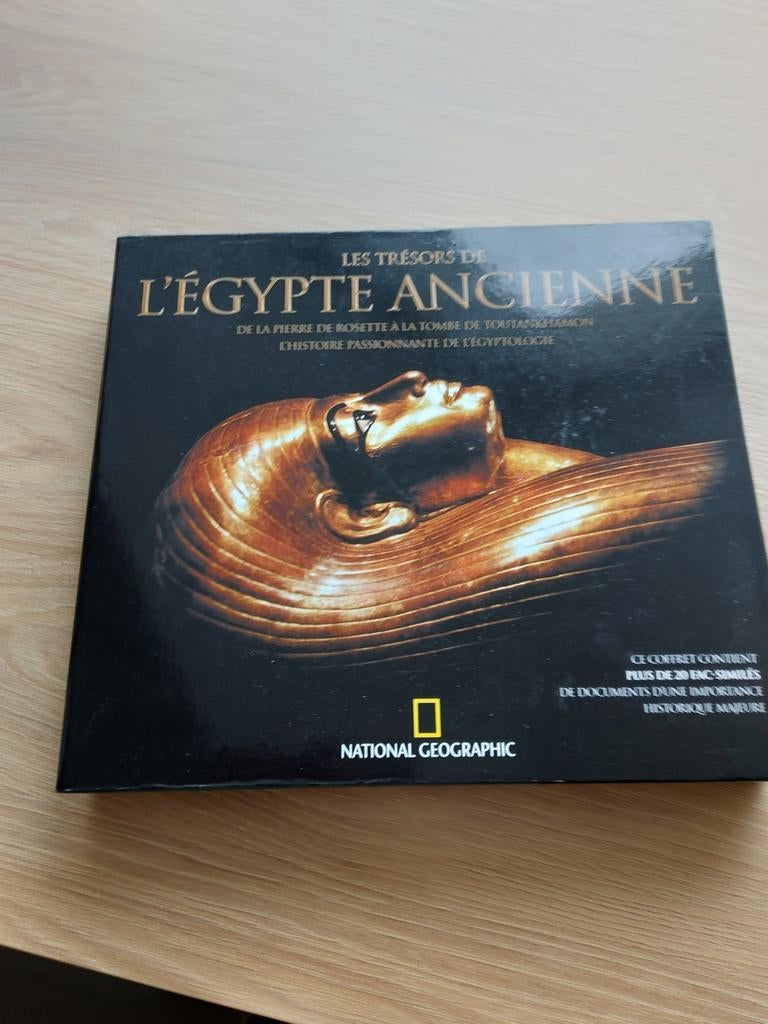 De schatten van het oude Egypte, Ophalen, Zo goed als nieuw