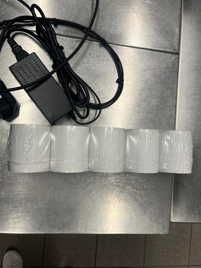AURES ODP 333 trivec thermische bonprinter + 70 rollen, Computers en Software, Printers, Ophalen of Verzenden, Zo goed als nieuw