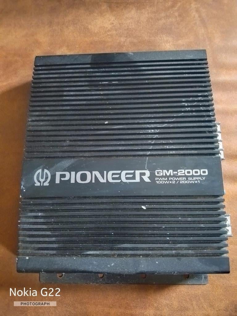 Pioneer GM-2000 CarAmplifier, Ophalen of Verzenden, Gebruikt