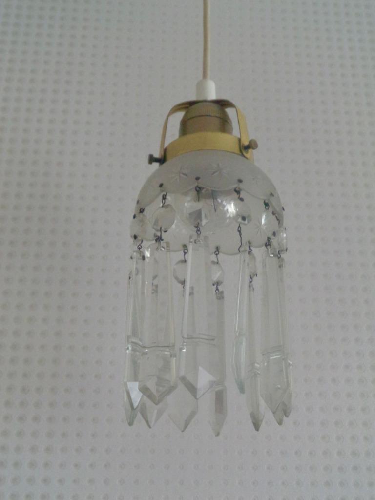 Hanglampen in cristal, Ophalen, Zo goed als nieuw, Overige materialen