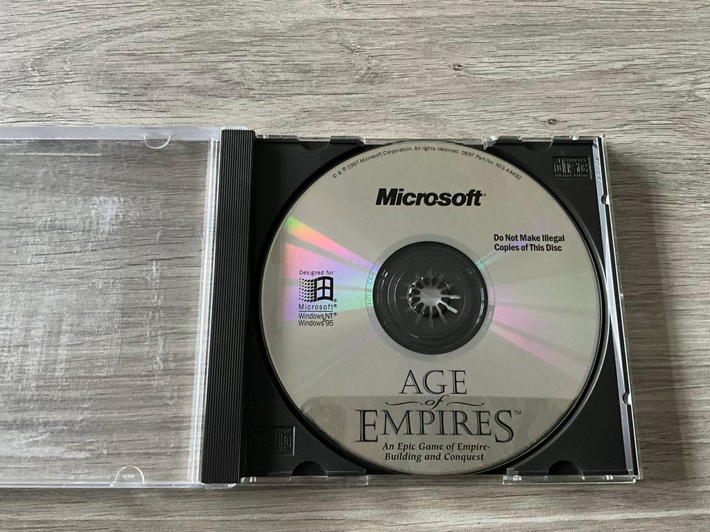 Age of Empires (pc game), Games en Spelcomputers, Games | Pc, Gebruikt, 1 speler, Eén computer, Ophalen of Verzenden