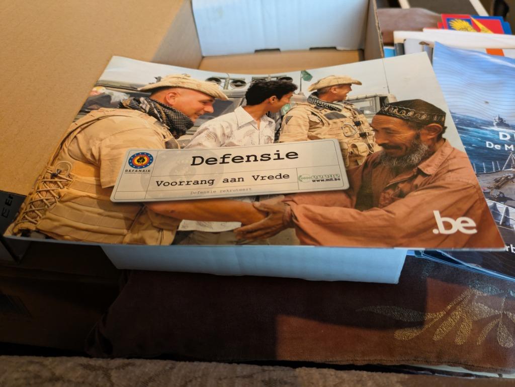 Defensie folder, Enlèvement ou Envoi, Armée de terre, Autres types