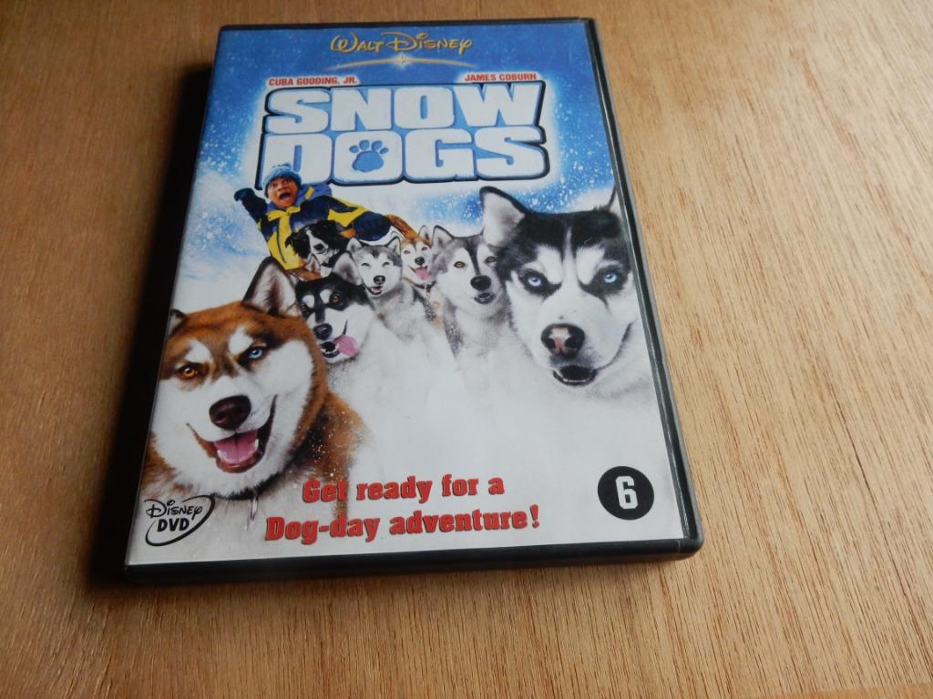 nr.1822- Dvd: snow dogs - avontuur, Vanaf 6 jaar, Ophalen of Verzenden