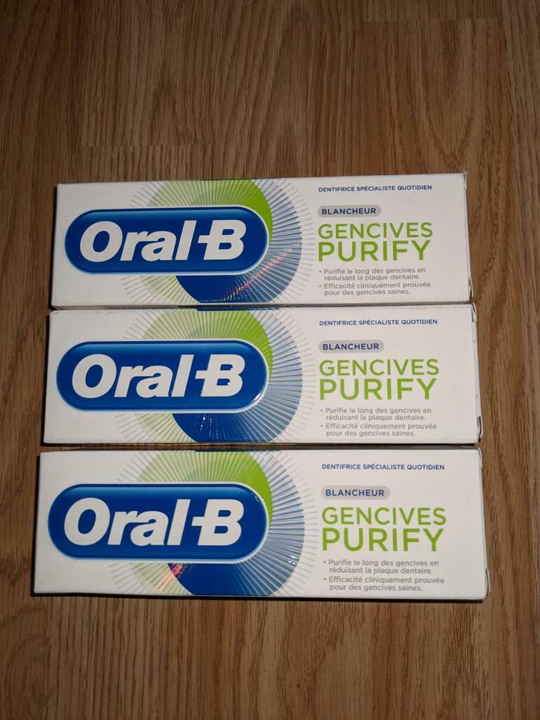 Set van 3 Oral B tandpasta's naar keuze, Ophalen of Verzenden, Nieuw